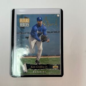 Upper Deck Ken Griffey Jr. Trading Card - Blue and Gold mint condition